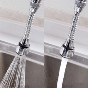 AquaFlow Faucet Sprayer: High Pressure Water Saver for Kitchen & Bathroom Sink 1