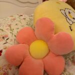 ComfyPetals - Kawaii Sunflower Plush Cushion photo review