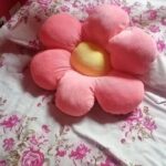 ComfyPetals - Kawaii Sunflower Plush Cushion photo review