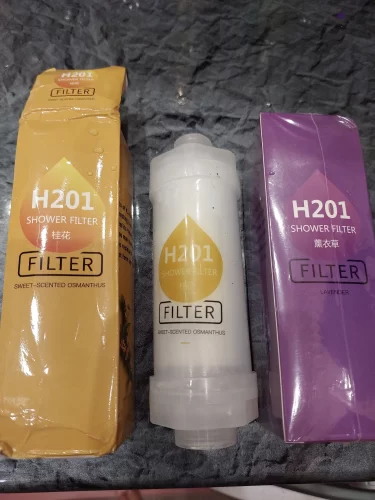 H201 ScentFlow™: Luxe Scented Shower Filter for Soft Skin/Hair photo review