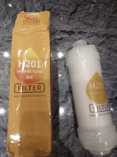 H201 ScentFlow™: Luxe Scented Shower Filter for Soft Skin/Hair photo review