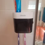 Awei Wall-Mounted Automatic Toothpaste Dispenser & Magnetic Toothbrush Holder photo review