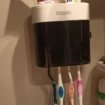 Awei Wall-Mounted Automatic Toothpaste Dispenser & Magnetic Toothbrush Holder photo review